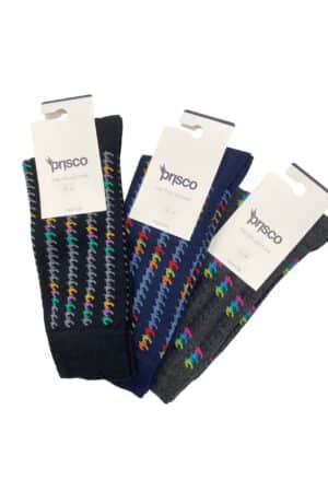 Calze da uomo invernali corte Prisco Bruce C Ass.H