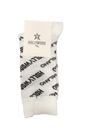 Calze donna invernali corte Hollywood bianco