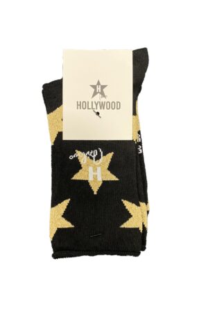 Calze donna invernali corte senza elastico Hollywood nero