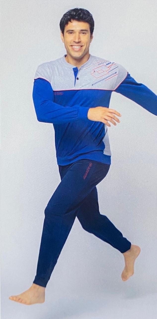 Pigiama uomo cotone leggero Lotto LP1173