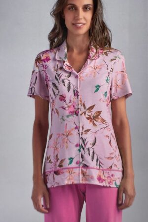 Pigiama Lormar donna estivo lungo 0746