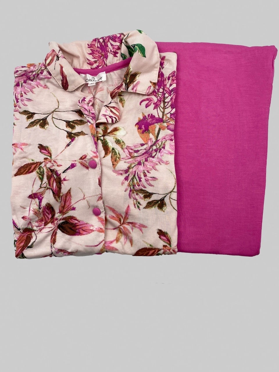 Pigiama Estivo Pigiama Donna Lormar Pigiama Primaverile Donna Manica Lunga  In Viscosa Lormar FDP1311