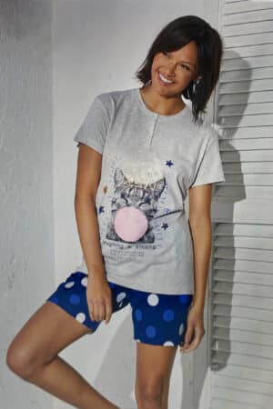 Pigiama in cotone donna Enrico Coveri EP5213