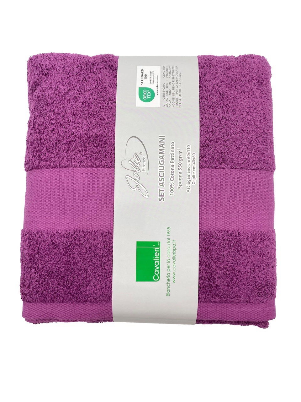 Julie Julsen Asciugamani Di Seconda Scelta 100x150 Cm – Cotone Puro Qualità Hotel, Fucsia