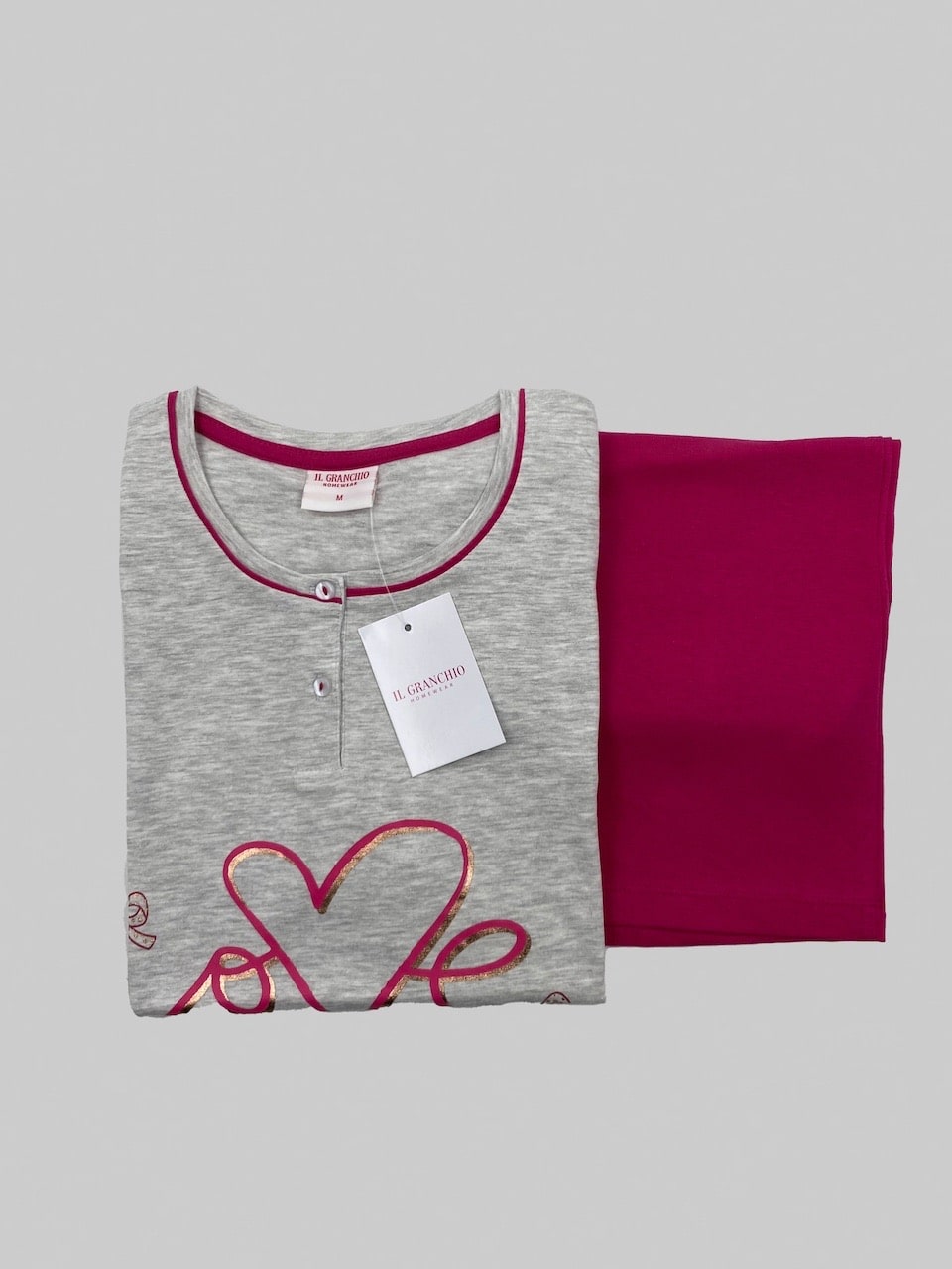 Pigiama estivo donna corto Granchio GP5101