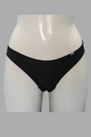 Slip brasiliana in microfibra Infiore Ghost 6103 nero