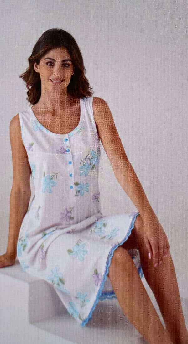 Camicia da notte donna estiva Karelpiu KC8301