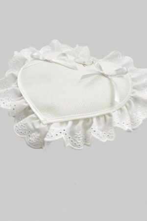 Cuscino portafedi da ricamare tela aida BM Ricami G225