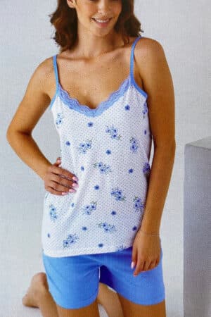 Pigiama donna in cotone corto Karelpiù KC8306