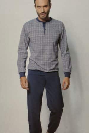 Pigiama uomo cotone leggero lungo Enrico Coveri EP1041