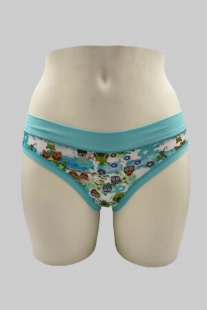 Slip donna fantasia in cotone Lovely Girl 6783D