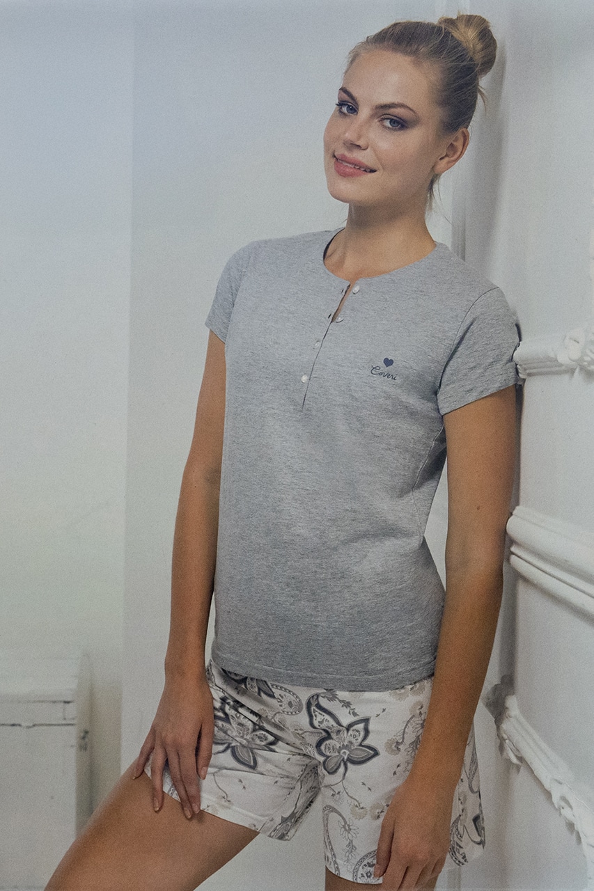Pigiama corto donna Enrico Coveri EP2025