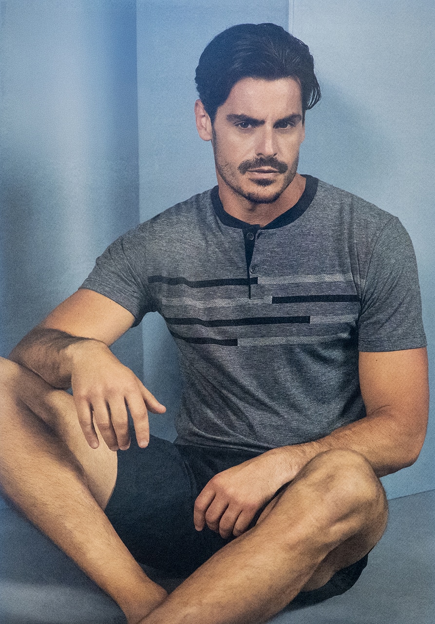 Pigiama corto uomo Enrico Coveri EP1143