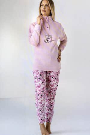 Pigiama donna in pile Karelpiรน KF7243