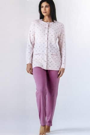 Pigiama donna taglie forti invernale KY7012