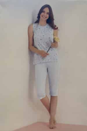 Pigiama pinocchietto con spalla larga Enrico Coveri EP5203