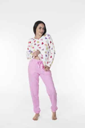 Pigiama Verdissima caldo cotone 44.W3MCE12