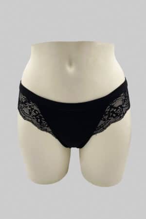 Slip donna con pizzo Rossoporpora DR212 3 pezzi