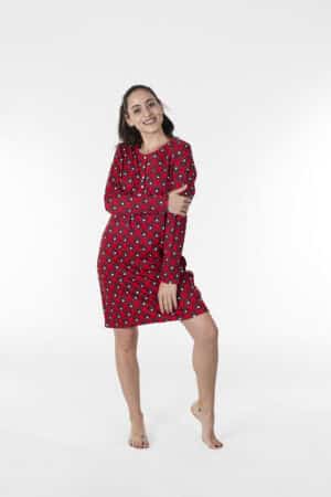 Camicia da notte invernale Verdissima 21.W3MLA27