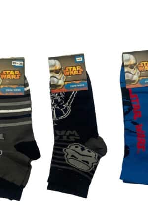 Calzini corti bambino Star Wars cotone estivo 3718 3PZ fronte