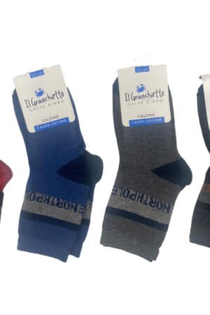 Calzini da bambino in caldo cotone IL GRANCHIO GAI2104