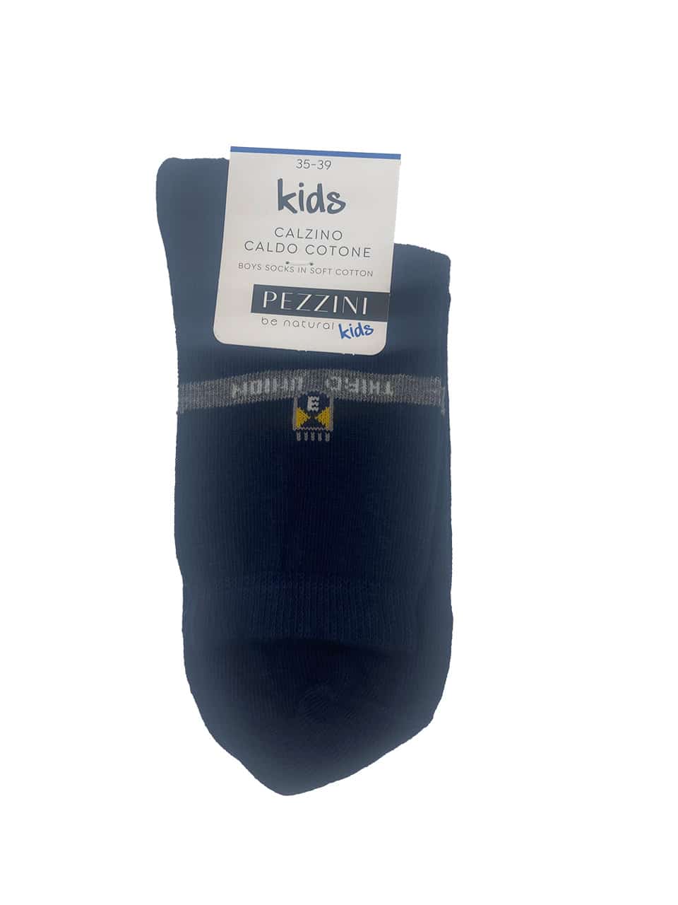 Calzini da bambino in caldo cotone Pezzini PAI21101 blu