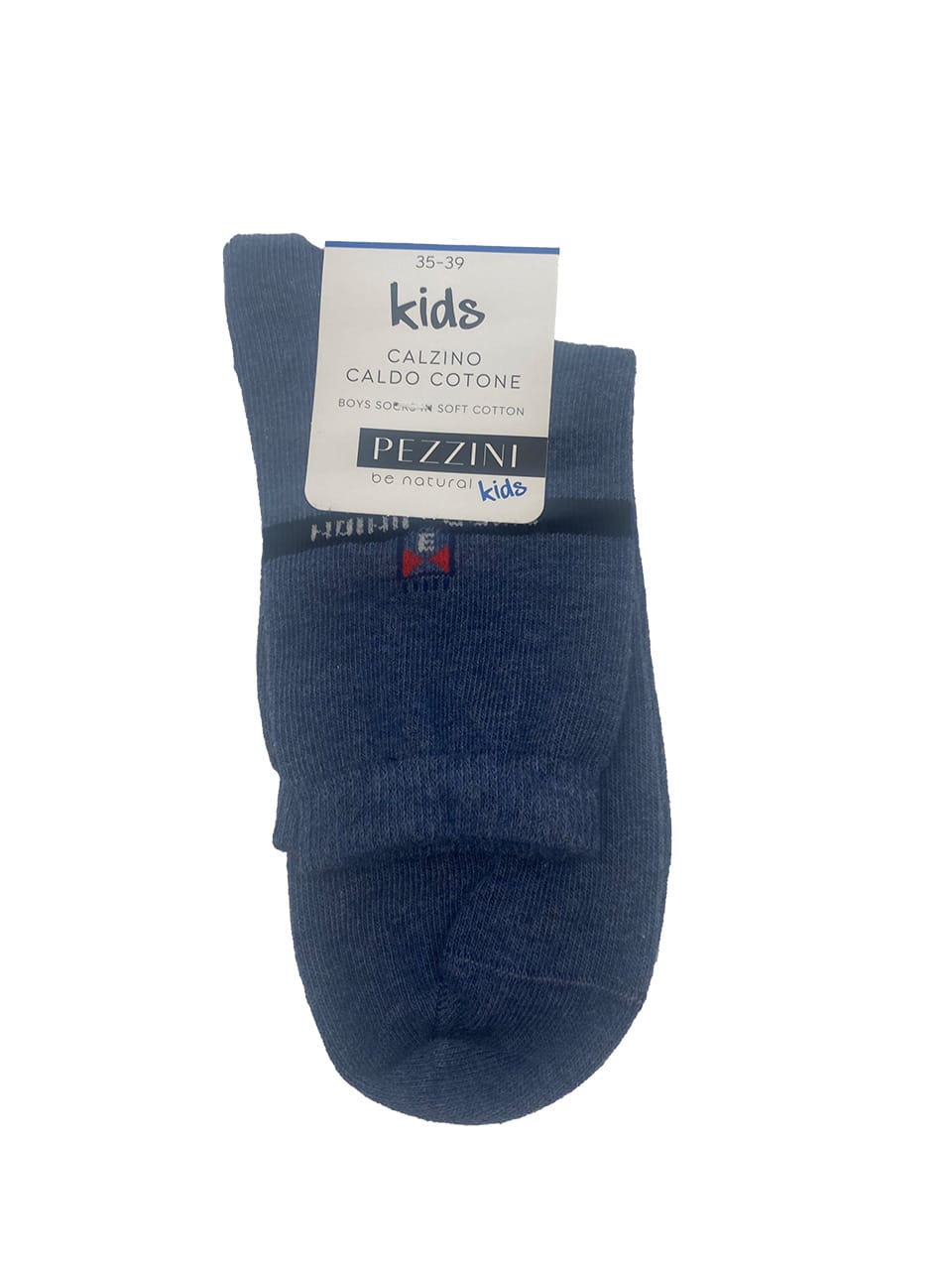 Calzini da bambino in caldo cotone Pezzini PAI21101 jeans