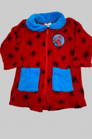Vestaglia di pile bambino Spiderman HY20097b