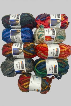 Filato a rete lana colori assortiti Coats ARGENTINA COLOR