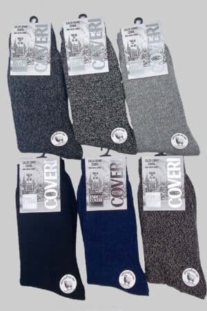 Calze di lana per uomo corte Enrico Coveri LAINE