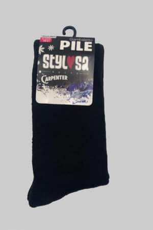 Calze invernali donna in pile lunghe Stylosa w040
