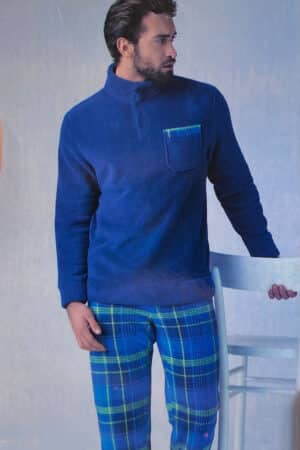 Pigiama in pile uomo Karelpiù KF9363PLU