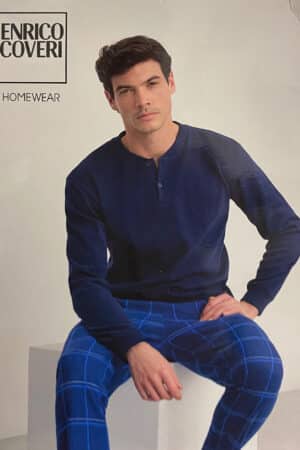 Pigiama uomo invernale in punto milano Coveri EP2217
