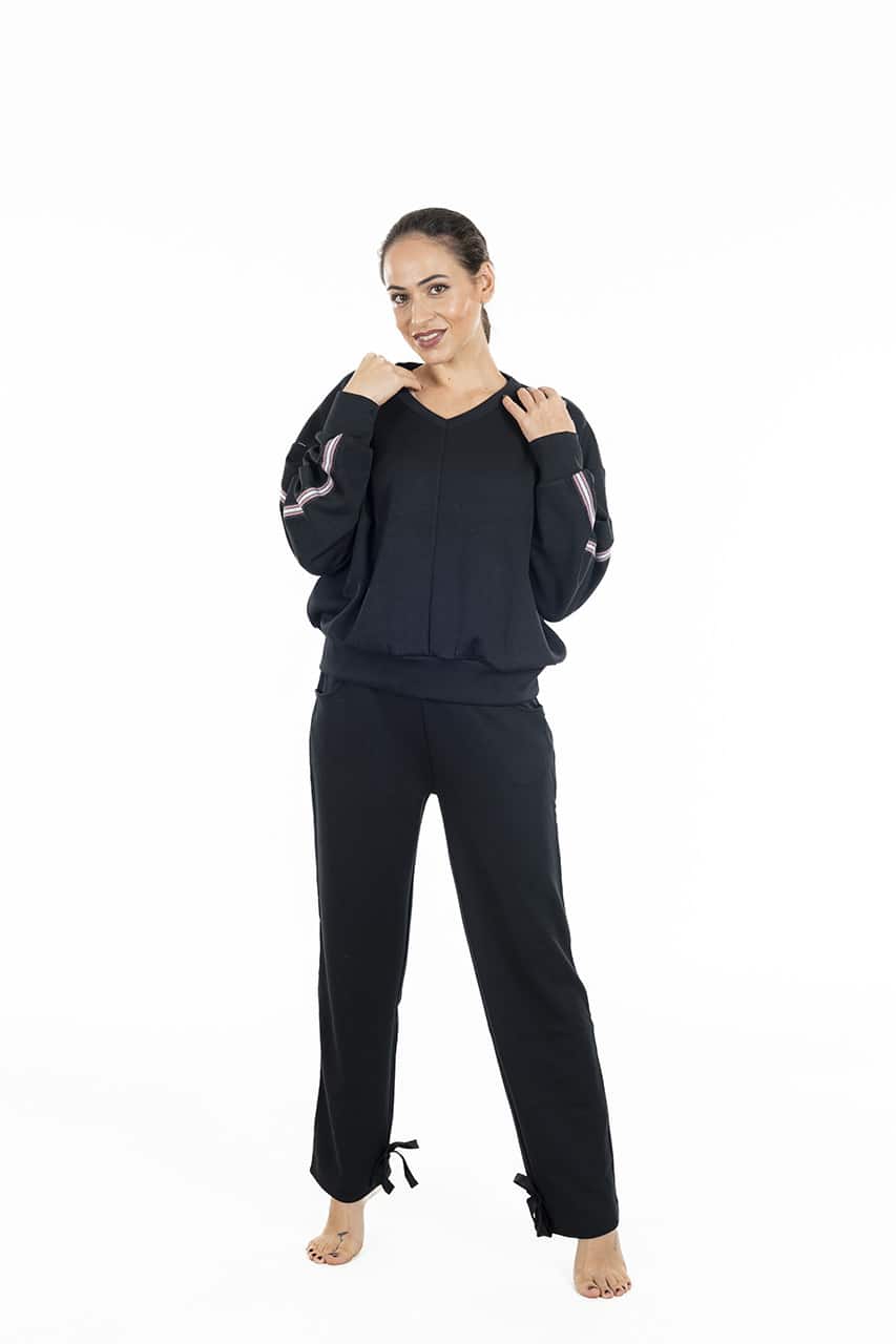 Tuta elegante da donna Verdissima 73.W3CFP53 nero 1