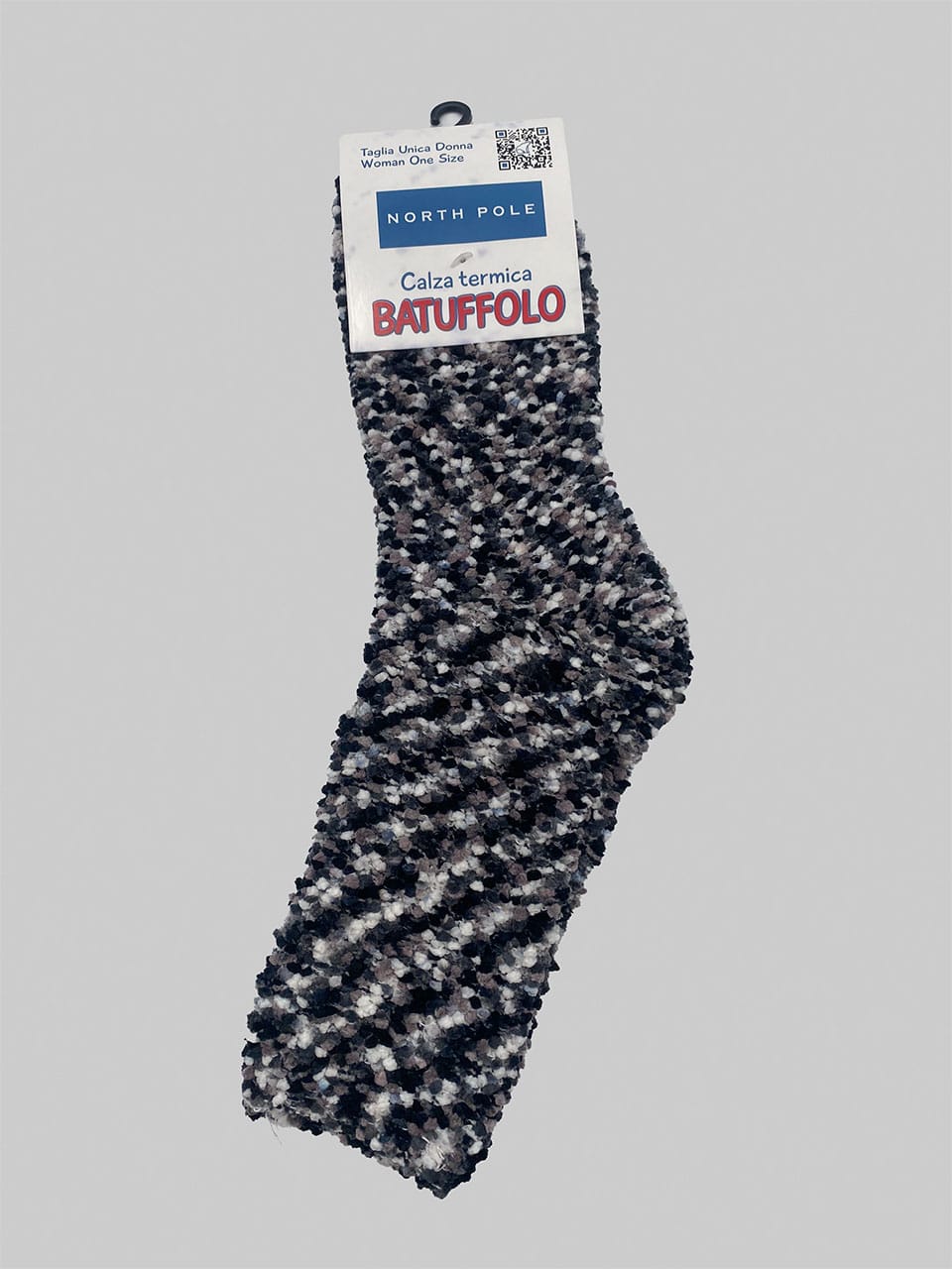 Babbucce donna morbide e calde Norrth Pole BATUFFOLO nero