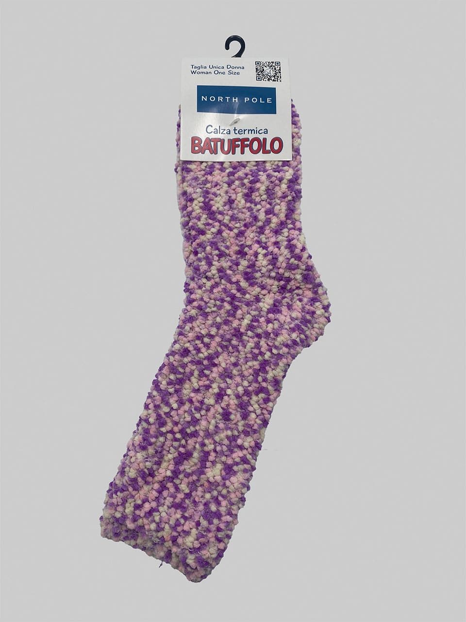 Babbucce donna morbide e calde Norrth Pole BATUFFOLO rosa lilla