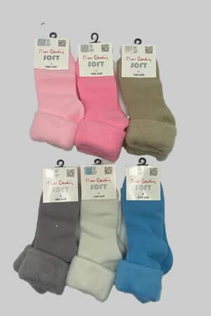 Calze calde invernali donna Pierre Cardin pc soft colori pastello