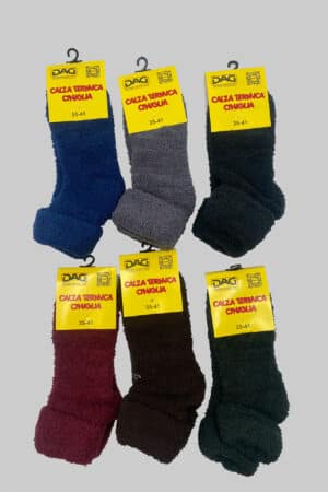 Calze termiche donna in ciniglia Dag