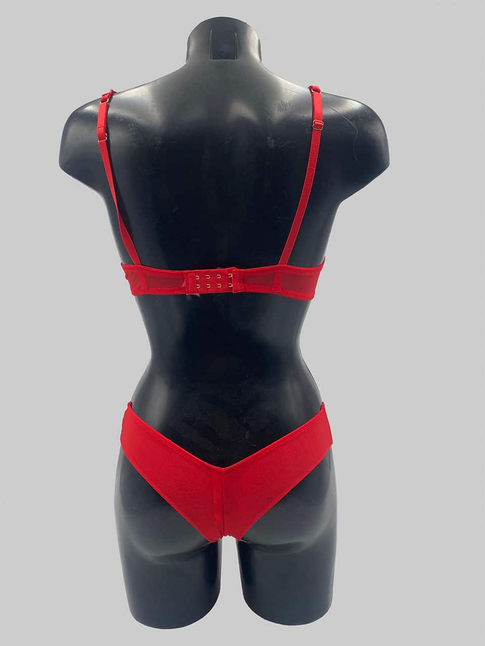 Completino intimo rosso donna Love and Bra 9897 RETRO