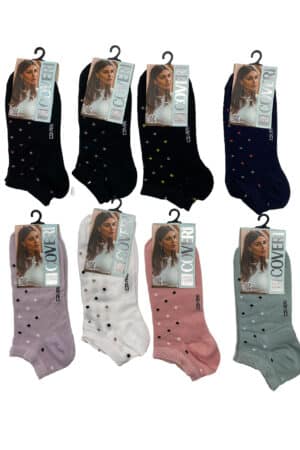 Calze fantasmini donna a pois Coveri City 8