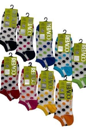 Calze fantasmini donna a pois grandi Coveri Fresita 142