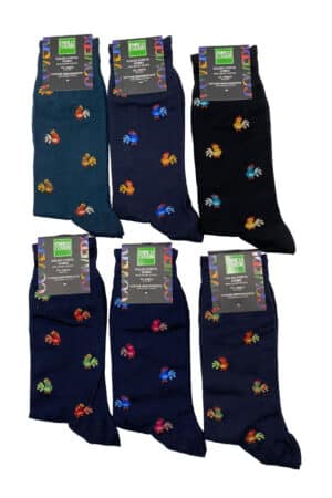 Calzini a fantasia uomo estivi Enrico Coveri CHEEKY31 6PZ