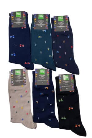 Calzini a fantasia uomo estivi Enrico Coveri CHEEKY32 6PZ