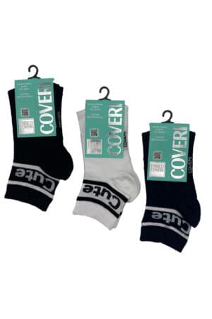 Calzini donna cotone Coveri Papaya 195C