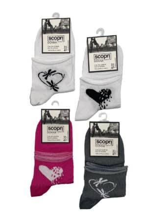 Calzini donna cotone Scopri Lemon