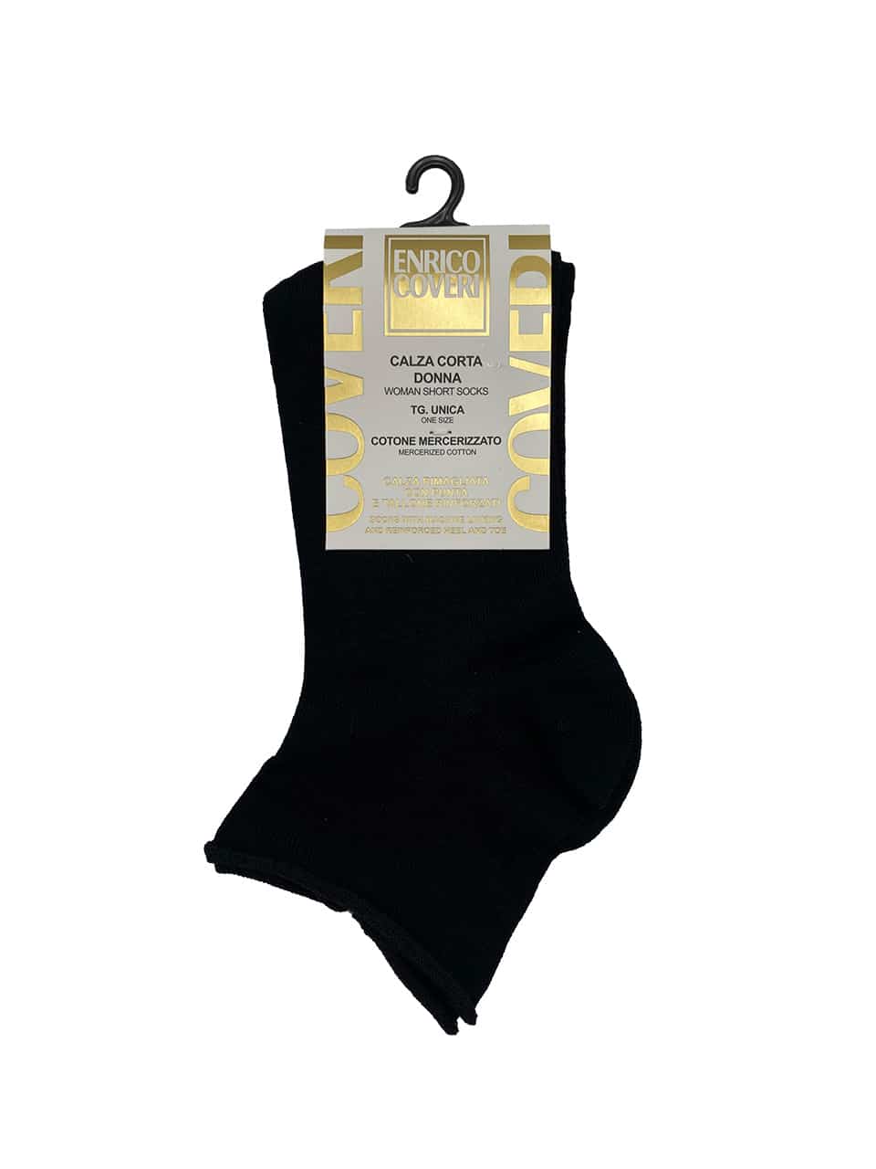 Calzini in cotone donna Coveri Mango NW2 nero