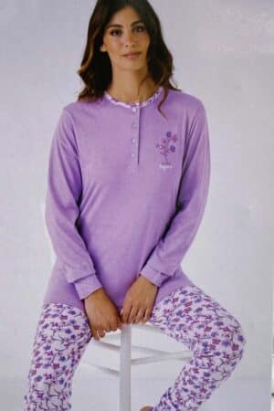 Pigiama donna in cotone Kerelpiù 0014PLD