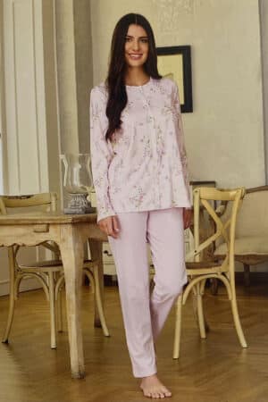 Pigiama Linclalor aperto davanti estivo 175383