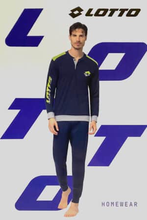 Pigiama uomo estivo Lotto EP1222