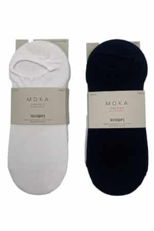 Calziniย fantasmino uomo donna accollato Scopri moka 3pz